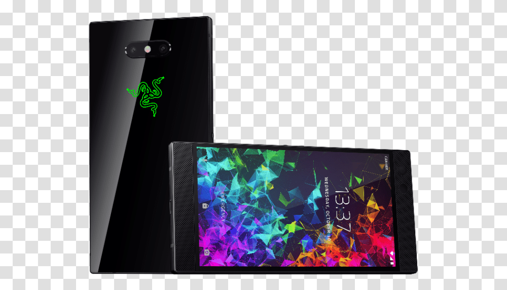 Razer Phone 2 Black, Electronics, Monitor, Screen, Display Transparent Png