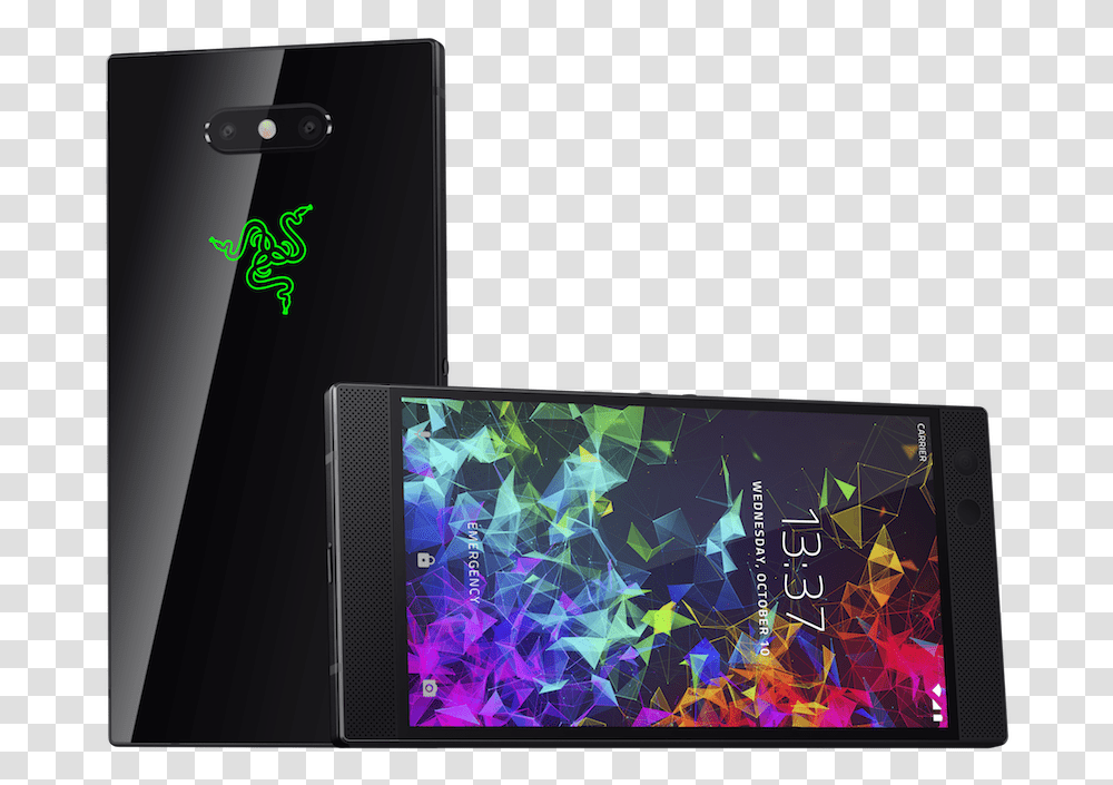 Razer Phone 2 Black, Monitor, Screen, Electronics, Display Transparent Png