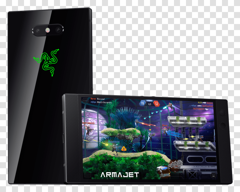 Razer Phone 2 Razer Phone 2, Monitor, Screen, Electronics, Display Transparent Png