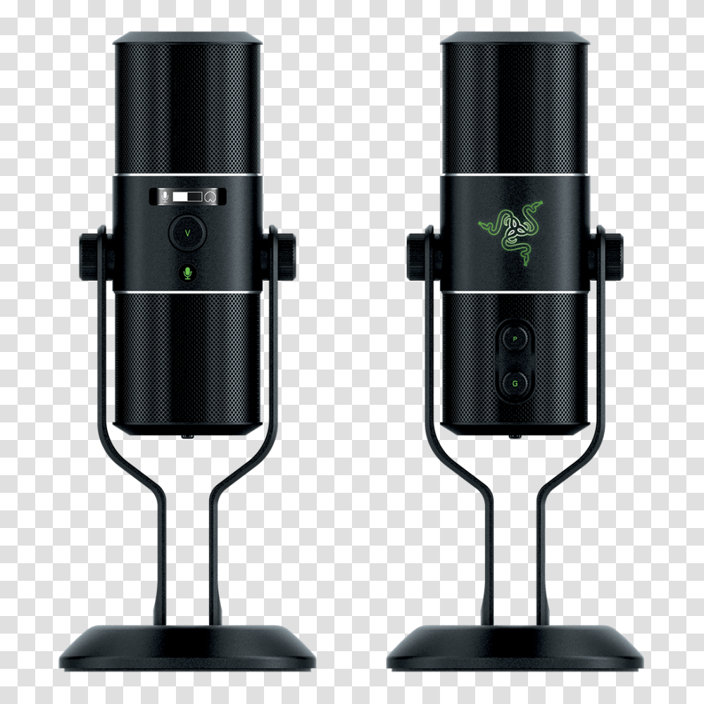 Razer Seiren, Lighting, Microphone, Electrical Device, Electronics Transparent Png