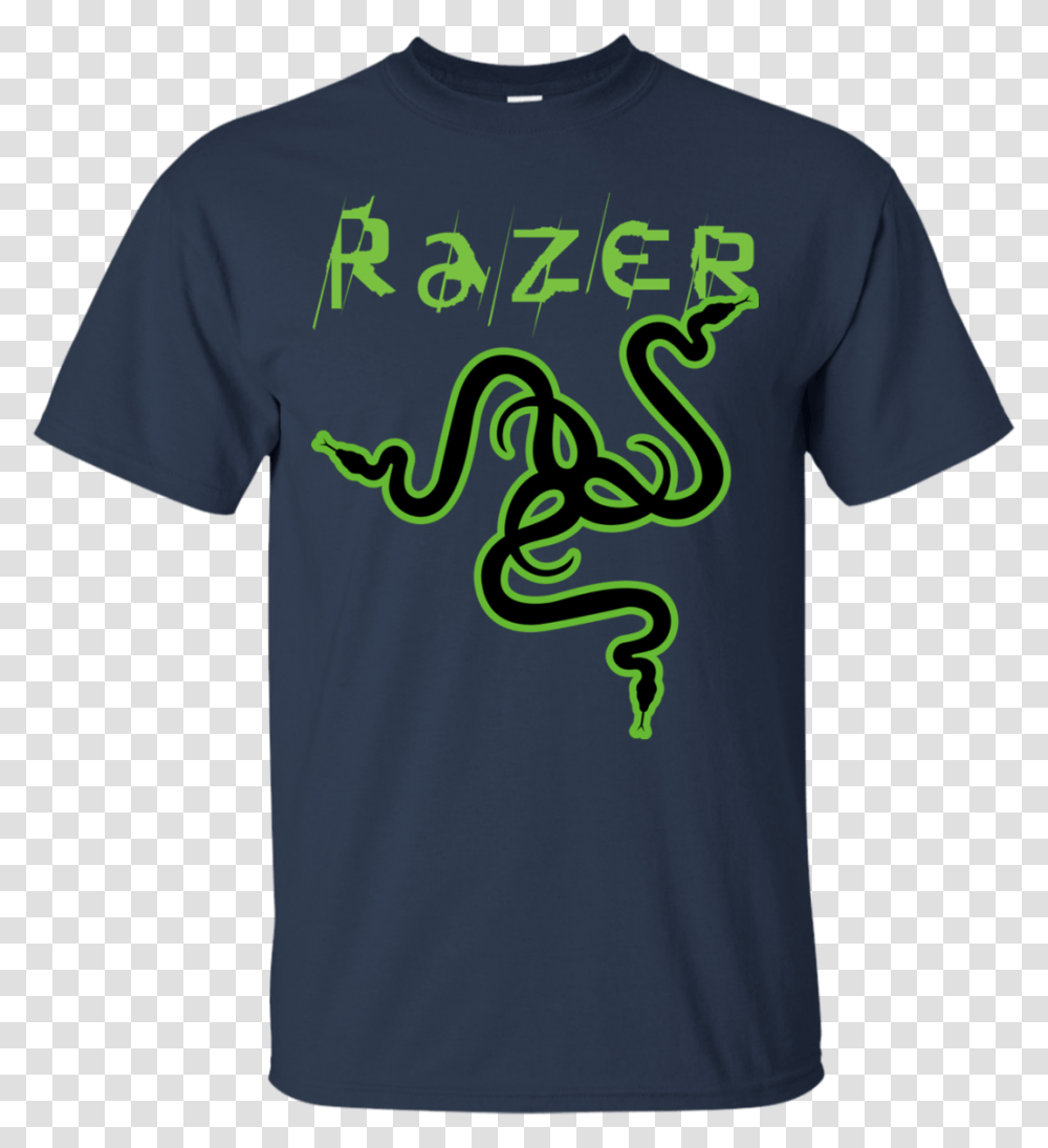 Razer Snake Logo Game Gear T Shirt, Clothing, Apparel, T-Shirt, Person Transparent Png