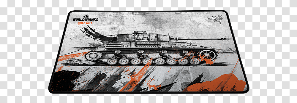 Razer World Of Tanks Mouse Pad, Military Uniform, Army, Armored, Gun Transparent Png