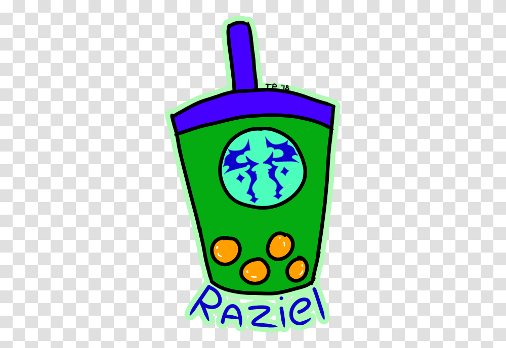 Raziel Boba Tea, Recycling Symbol, Light, Logo, Trademark Transparent Png