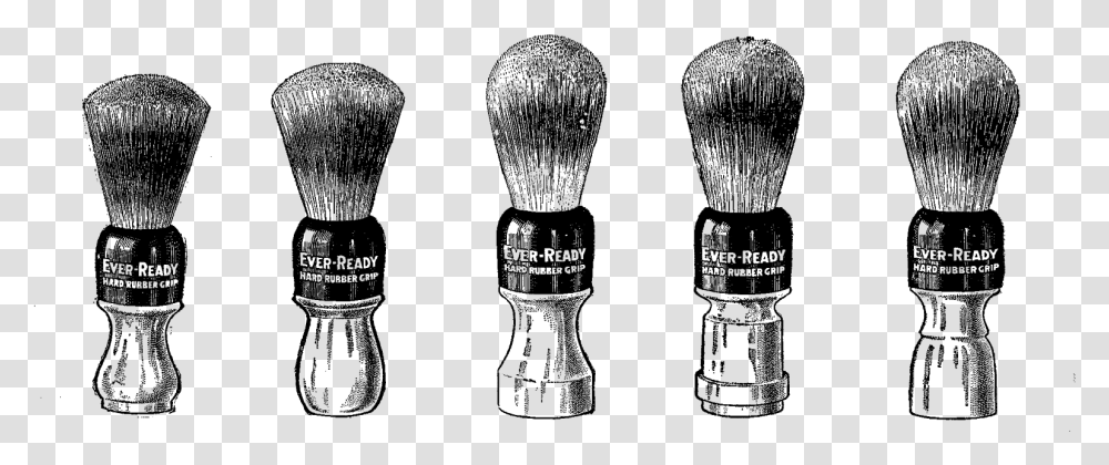 Razor Drawing Vintage Shaving Brush Clip Art, Light, Tool, Badminton, Sport Transparent Png