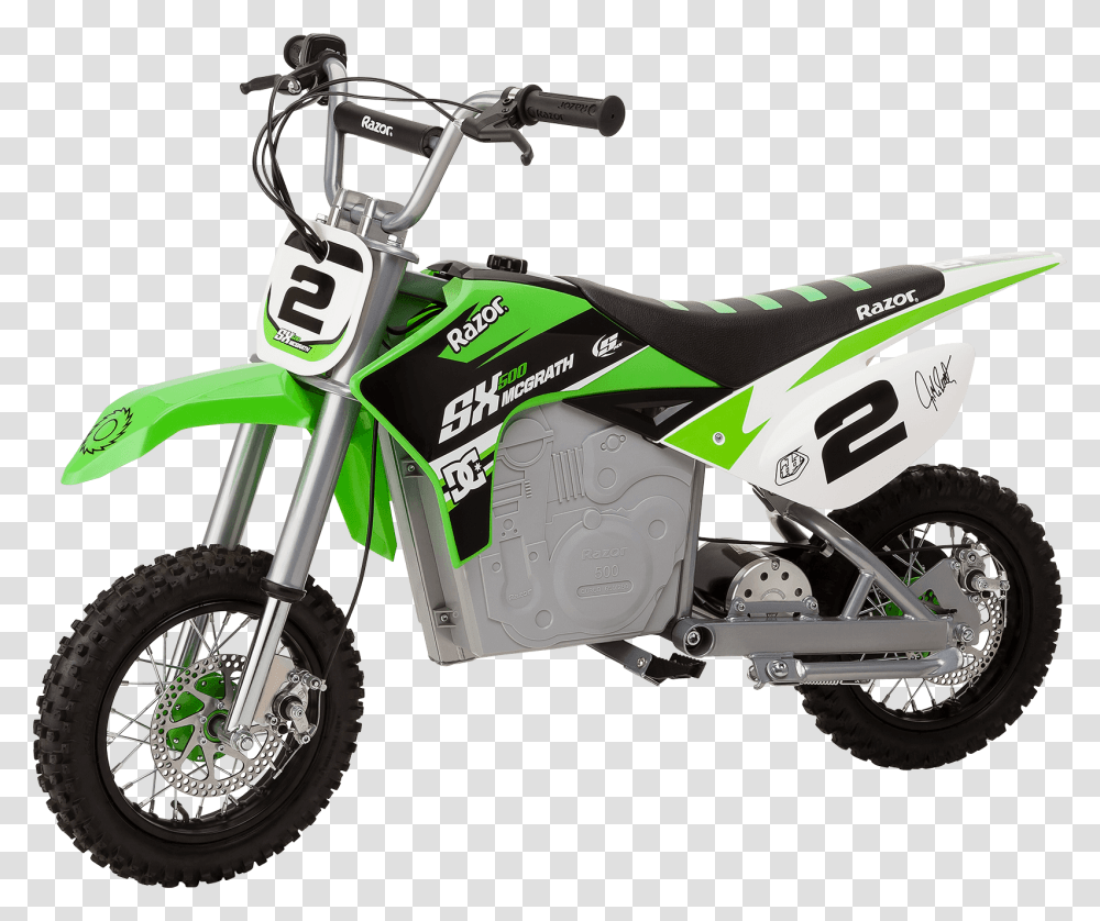 Razor Electric Dirt Bike, Motorcycle, Vehicle, Transportation, Machine Transparent Png