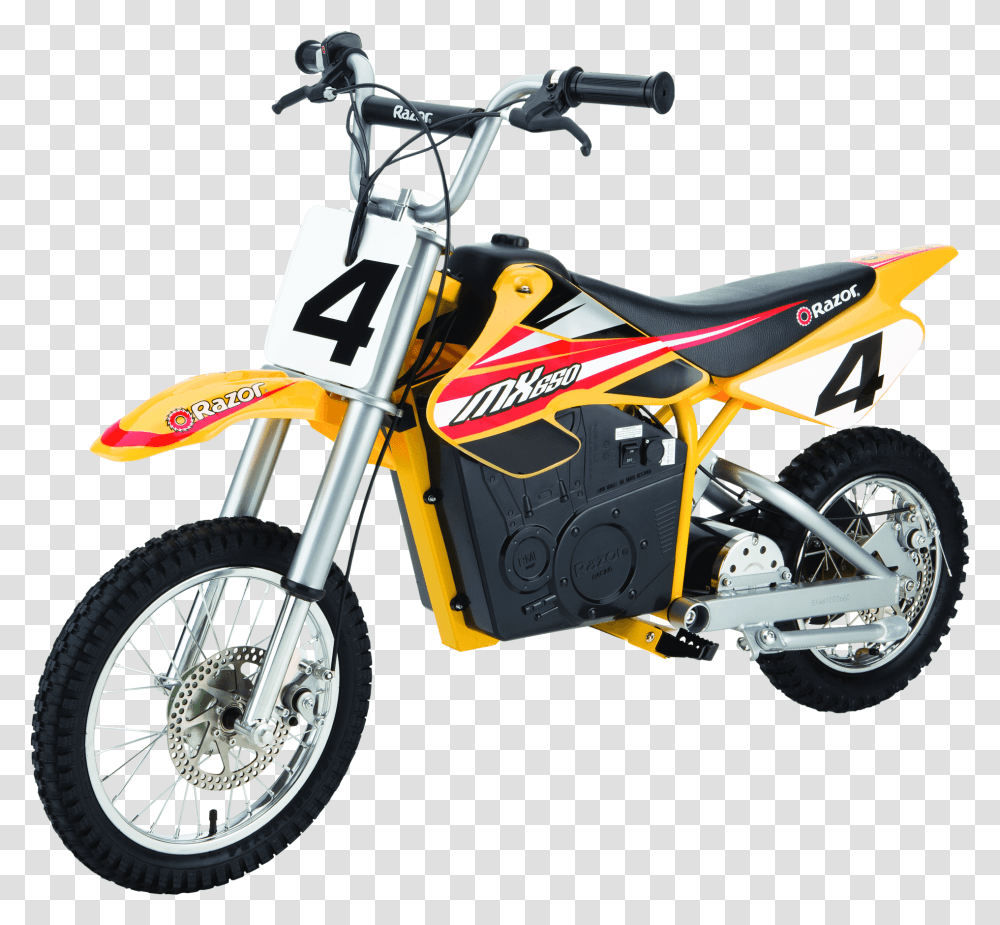 Razor Electric Dirt Bike, Motorcycle, Vehicle, Transportation, Machine Transparent Png