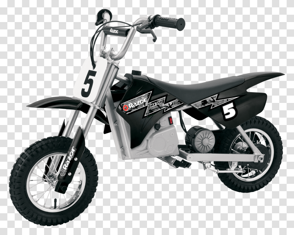 Razor Electric Dirt Bike, Motorcycle, Vehicle, Transportation, Wheel Transparent Png
