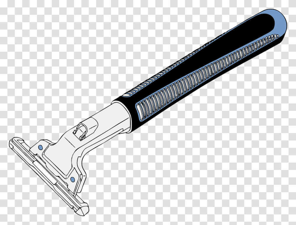 Razor Vector Clipart, Weapon, Weaponry, Blade, Wrench Transparent Png