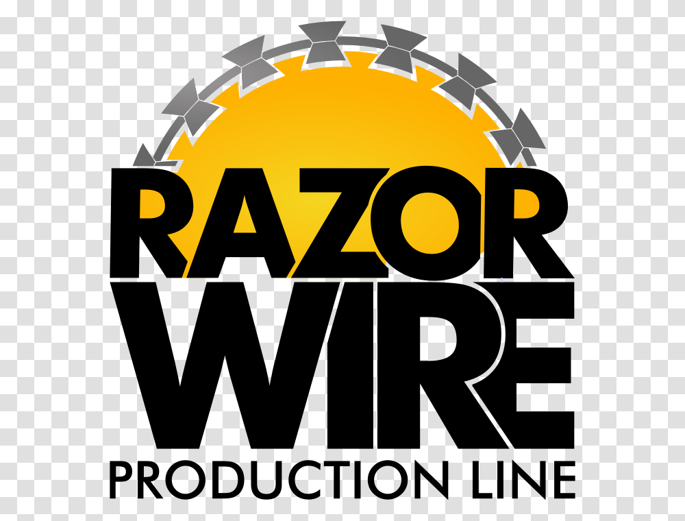 Razor Wire Production Line Poster, Label, Sticker, Alphabet Transparent Png