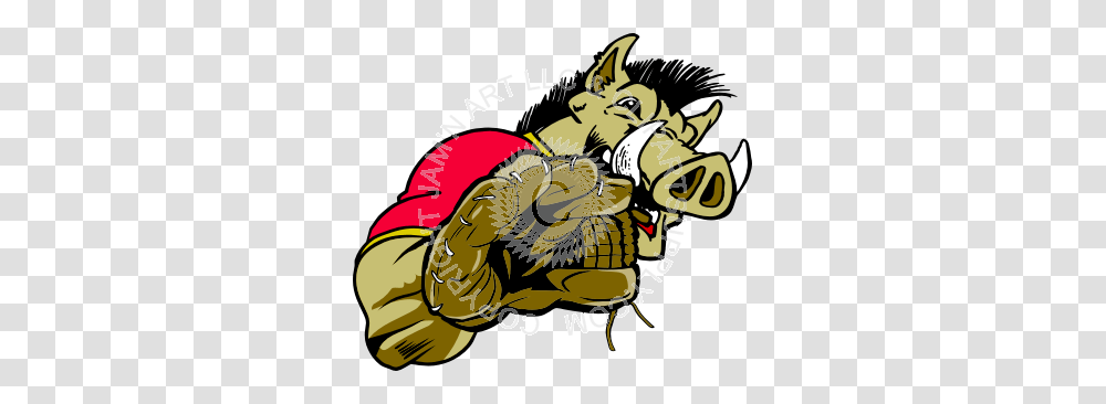 Razorback With Baseball Mitt, Animal, Insect, Invertebrate, Bee Transparent Png