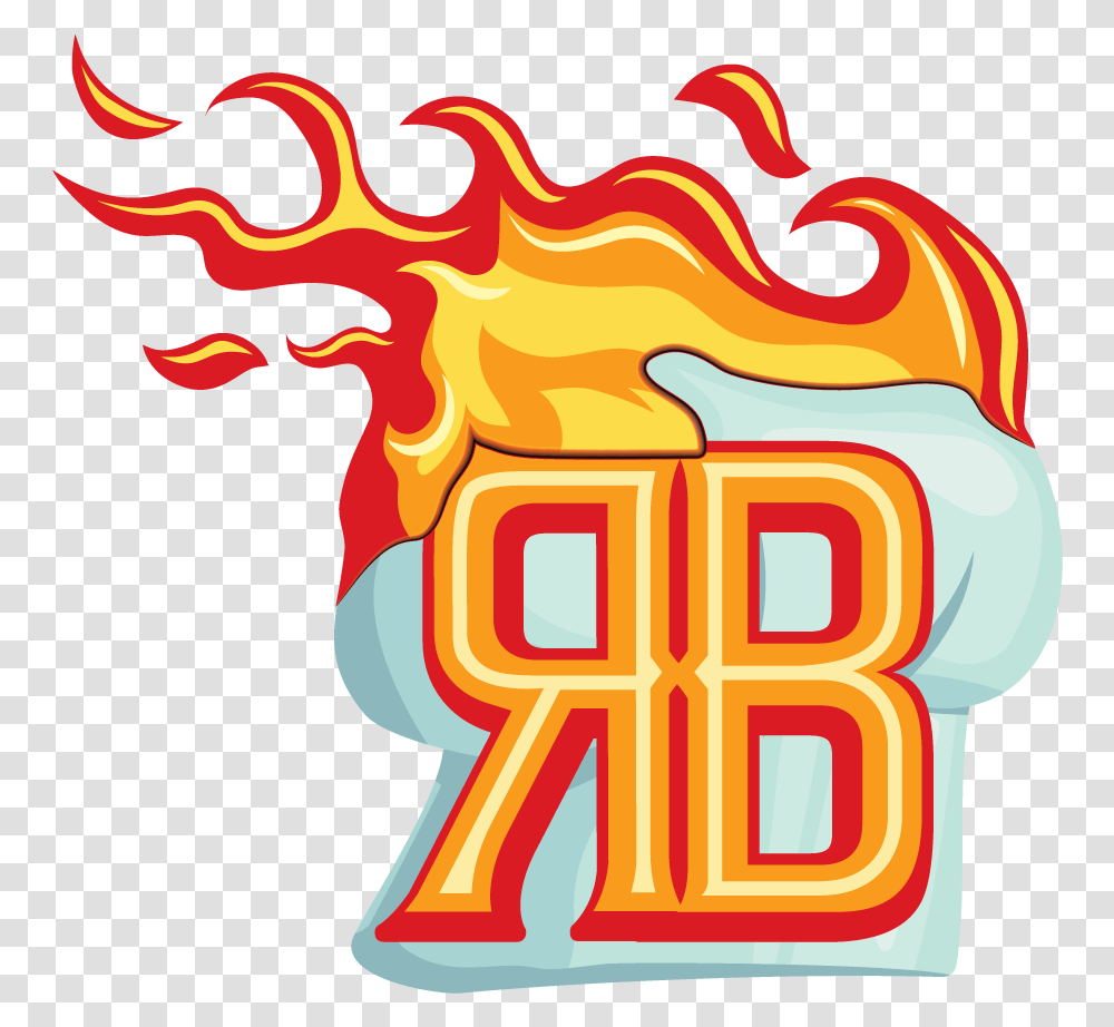 Rb Logo Blank The Dfs Donkeys Bistro Rb Logo, Text, Number, Symbol, Light Transparent Png