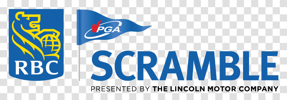 Rbc Pga Scramble Presented By The Lincoln Motor Company Graphic Design, Word, Alphabet Transparent Png