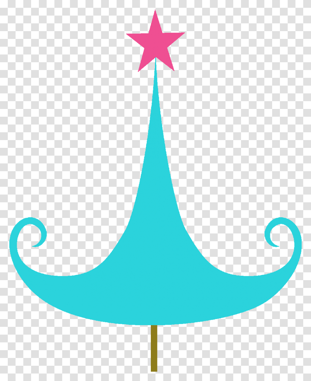 Rbol De Navidad Arboles De Navidad En Color Azul, Star Symbol, Hook Transparent Png