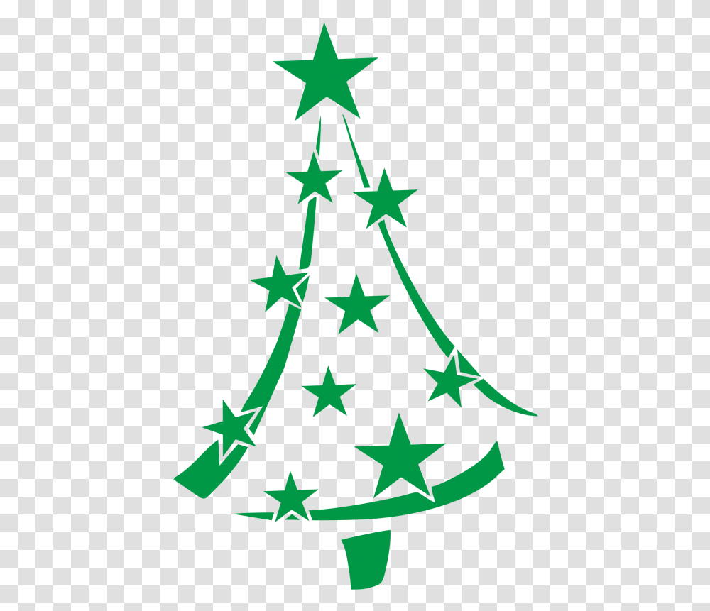 Rbol De Navidad Estrellas Artivinilo Figuras Arbol Department Of Labor And Employment Vector, Tree, Plant, Star Symbol, Ornament Transparent Png