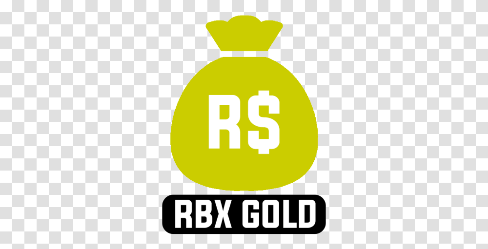 Rbxgold Money Bag, Text, Number, Symbol, Sea Life Transparent Png