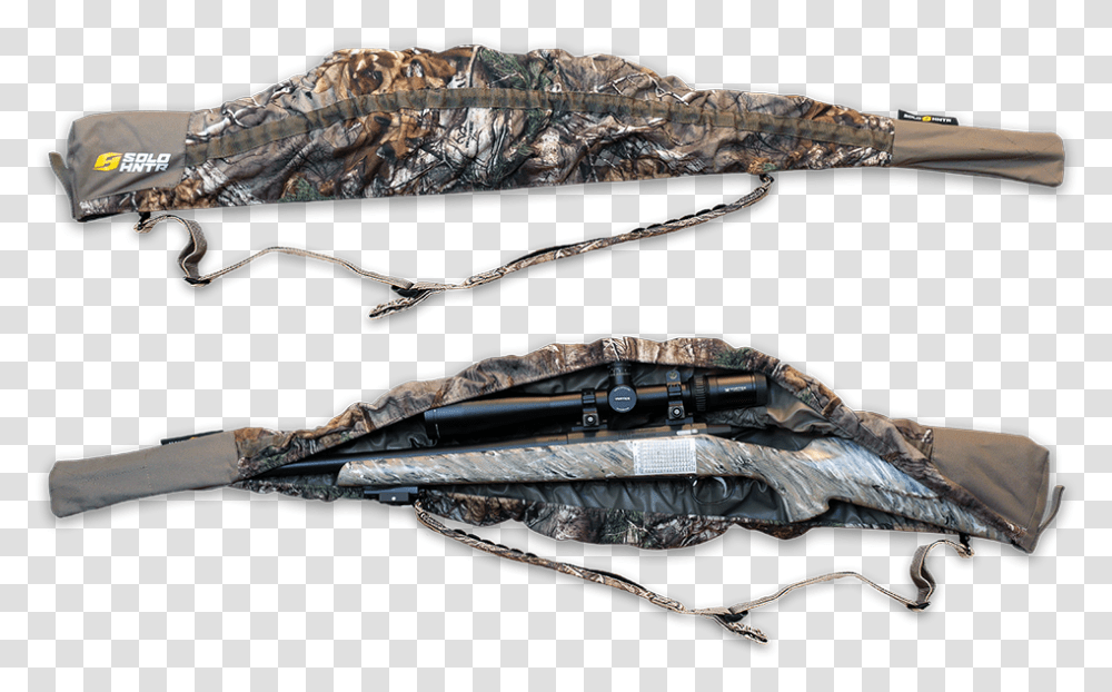 Rc Bothsidescamo960 Solo Hntr Rifle Cover Camo, Fossil, Gun, Weapon, Weaponry Transparent Png