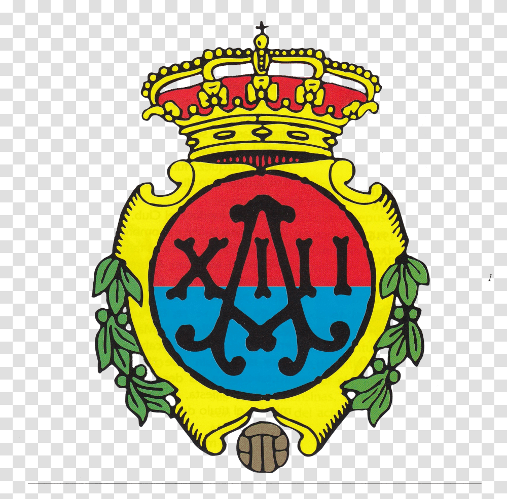 Rcdmallorca Crest 1916 Escudo Alfonso Xiii, Logo, Trademark, Emblem Transparent Png
