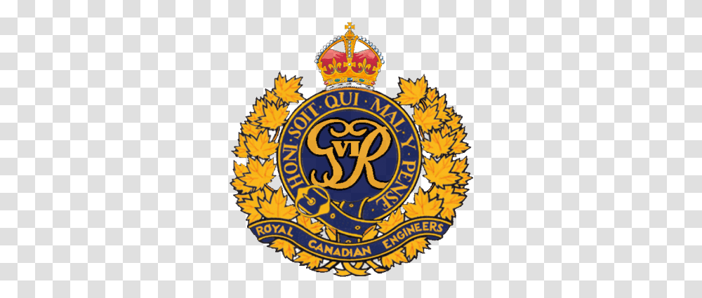 Rce Gvir Badge Royal Canadian Engineers, Logo, Trademark, Emblem Transparent Png