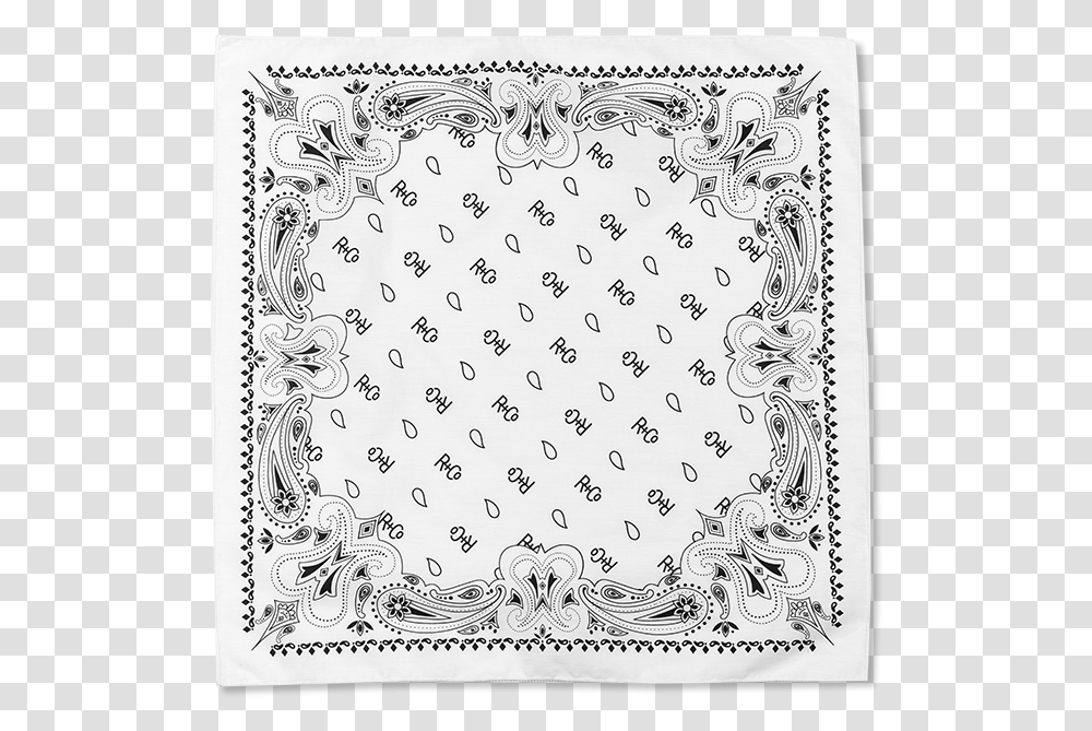 Rco Bandana Motif, Clothing, Apparel, Rug, Headband Transparent Png