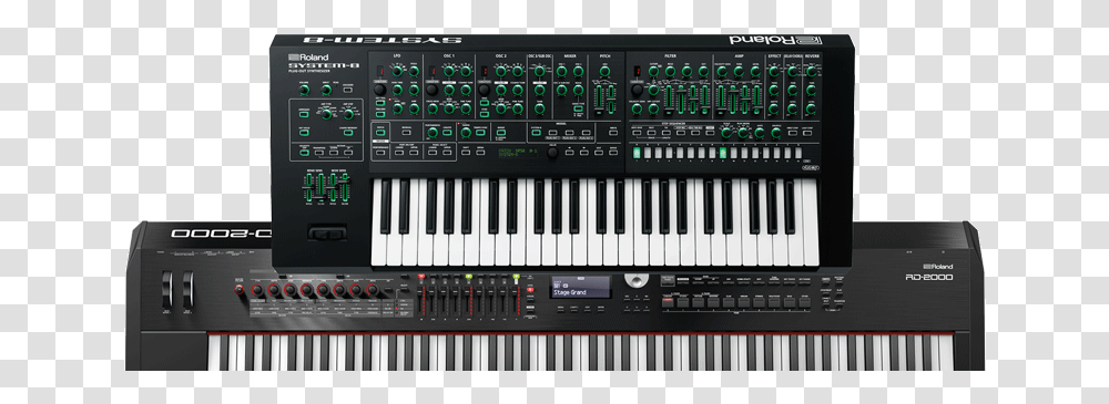 Rd 2000 Amp System Musical Keyboard, Electronics, Computer Keyboard, Computer Hardware Transparent Png
