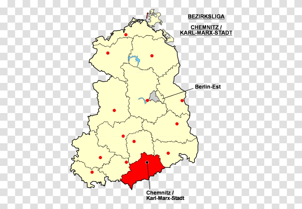 Rda Localisation Bezirksliga Chemnitz Karl Marx Stadt East Germany, Map, Diagram, Plot, Atlas Transparent Png