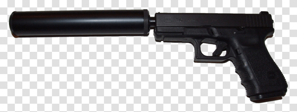 Rds Tactical Silencer On A Glock Mod 26 Barrel Csgo Usp, Gun, Weapon, Weaponry, Handgun Transparent Png