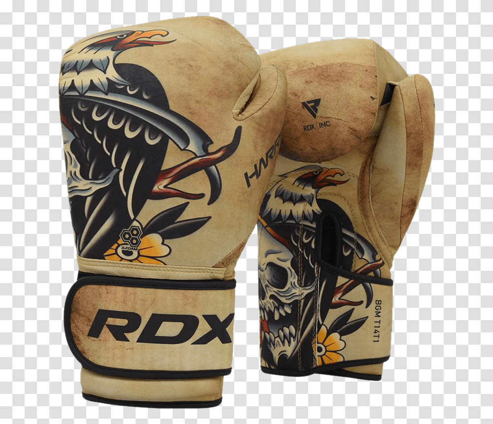 Rdx T14 Harrier Training Boxing Gloves Brown Tattoo Rdx Boxing Gloves, Clothing, Skin, Vest, Building Transparent Png