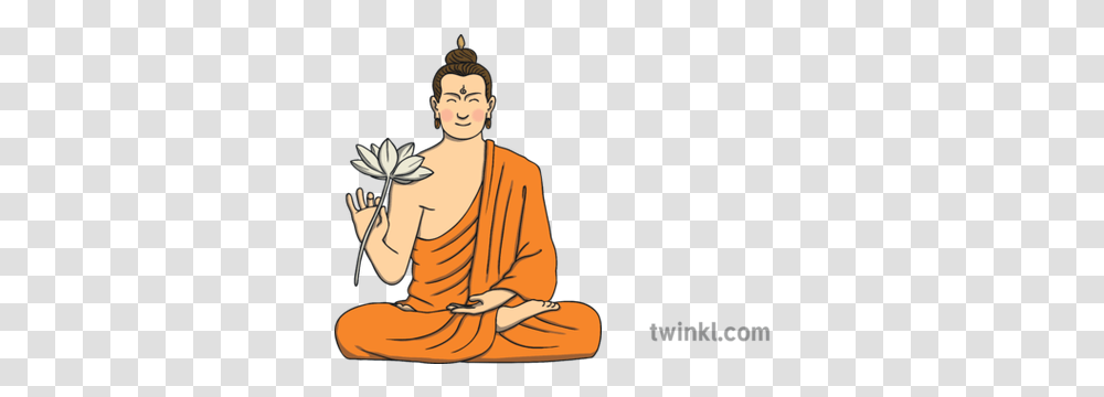 Re Buddha Illustration Twinkl Una Persona Bostezando Para Dibujar, Worship, Art, Human Transparent Png