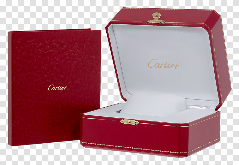Re De Cartier Yellow Gold Box, Carton, Cardboard, Treasure, Luggage Transparent Png