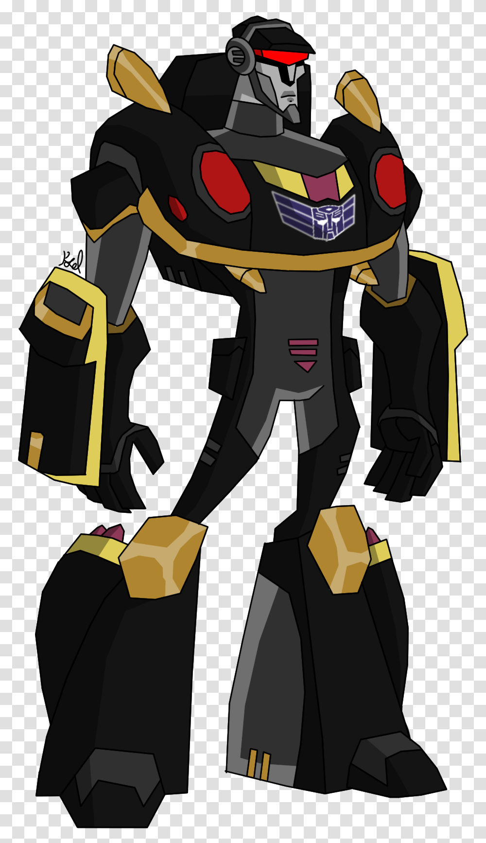 Re Did The Colours For Shattered Glass Jazz Transformers Animated Dead End, Person, Human, Ninja, Knight Transparent Png