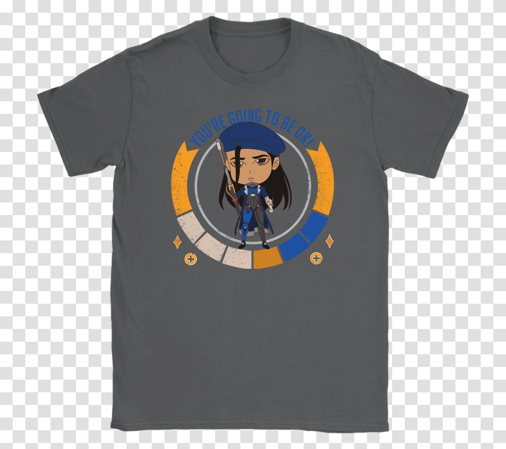 Re Going To Be Ok Chibi Ana Overwatch Trump Halloween Shirts, Clothing, Apparel, T-Shirt, Person Transparent Png