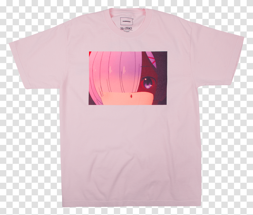 Re Zero Shirt Rem Pink, Apparel, T-Shirt, Sleeve Transparent Png
