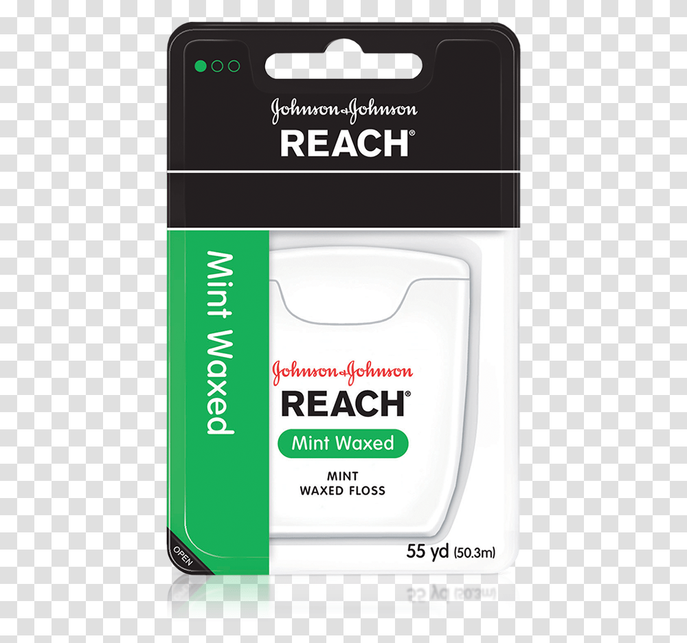 Reach Mint Waxed Floss Reach Mint Waxed Floss, Mobile Phone, Electronics, Cell Phone, Bottle Transparent Png