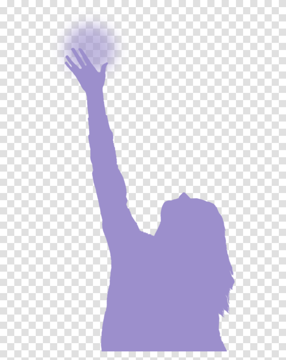 Reaching Hands Woman Reaching Up Silhouette, Fork, Cutlery, Finger Transparent Png