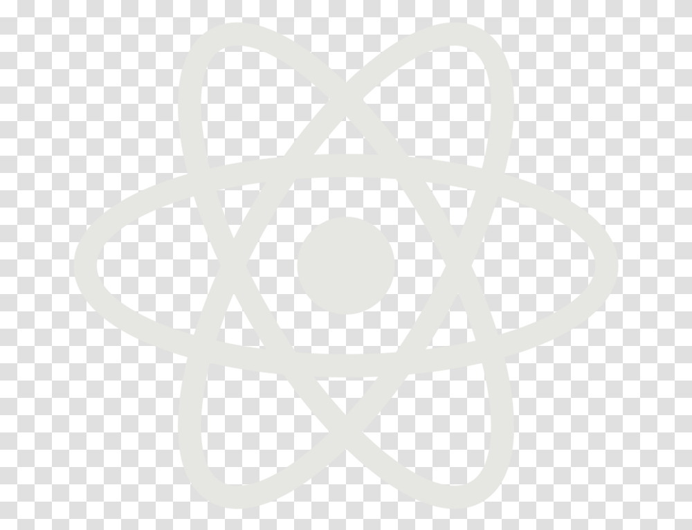 React Native Logo White React Native Black Logo, Symbol, Trademark, Grenade, Bomb Transparent Png