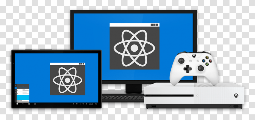 React Native On Windows Example, Computer, Electronics, Pc, Monitor Transparent Png