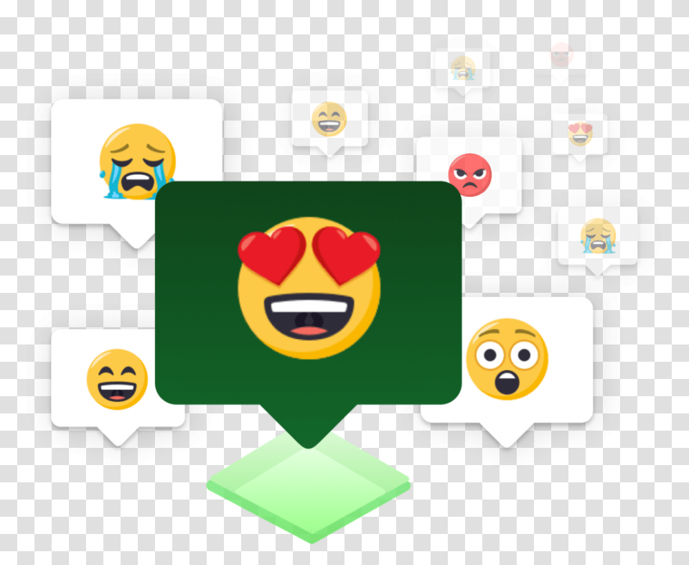Reaction Buttons By Sharethis Mobile Fast Emoji Happy, Graphics, Art, Recycling Symbol, Text Transparent Png
