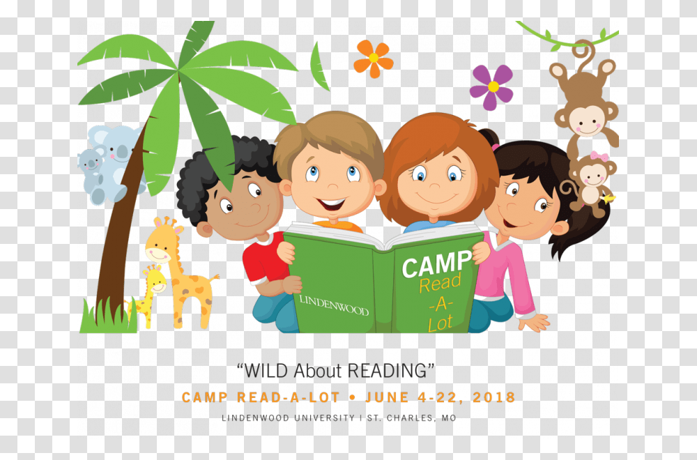Read A Lot Lindenwood Reading Camp, Advertisement, Poster, Paper, Flyer Transparent Png