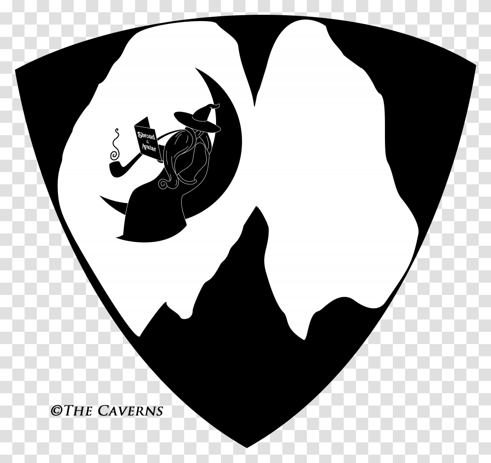 Read About Shroud Of The Avatar At Thecaverns Emblem, Stencil, Plectrum, Hand Transparent Png
