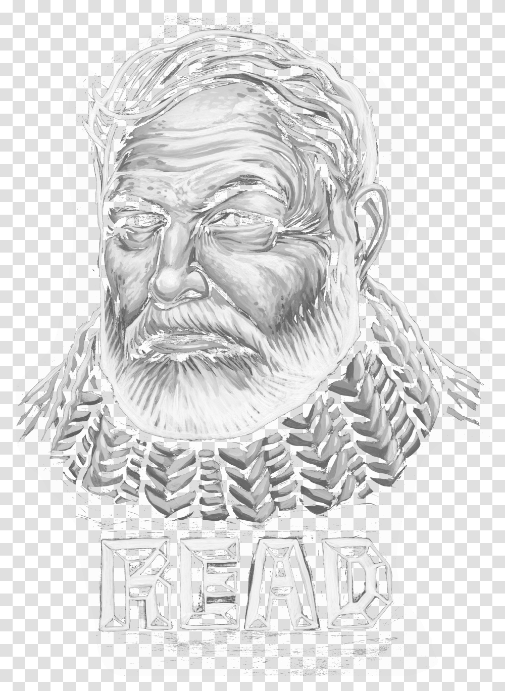 Read Graphic Art Sketch Transparent Png