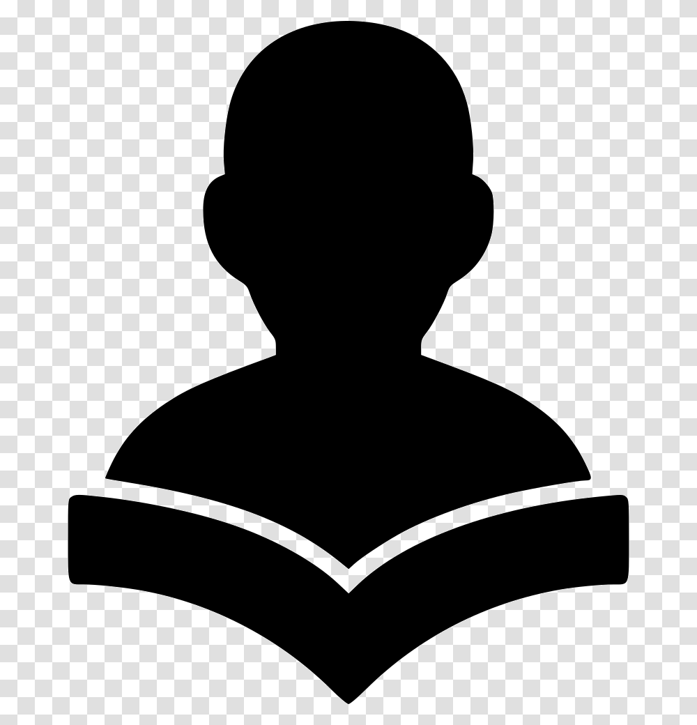 Reader Students In Black And White, Silhouette, Baseball Cap, Hat Transparent Png