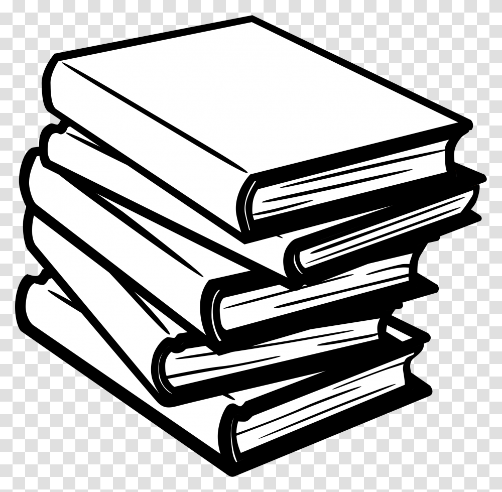 Reading A Book Lineart Free Transparent Png
