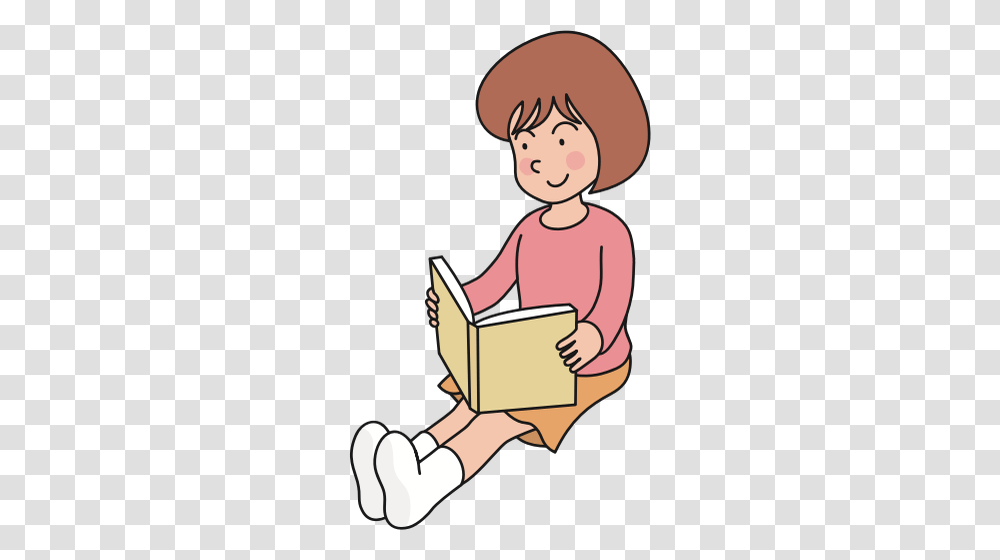 Reading Book, Outdoors Transparent Png
