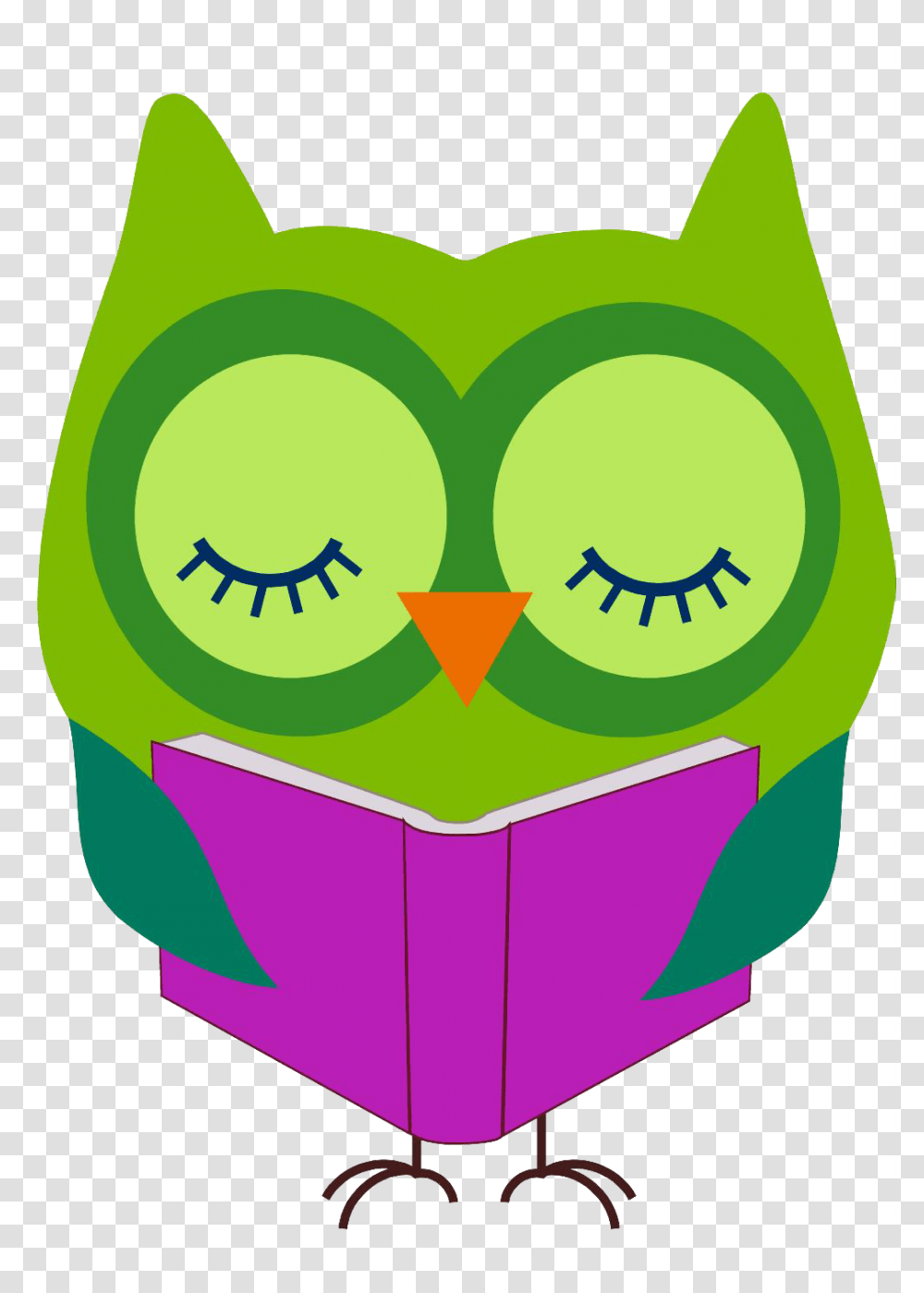 Reading Clipart Google Search Library Clipart Owl, Plant, Bag, Recycling Symbol Transparent Png