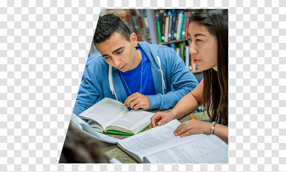 Reading Download Students Studying, Book, Person, Human, Room Transparent Png