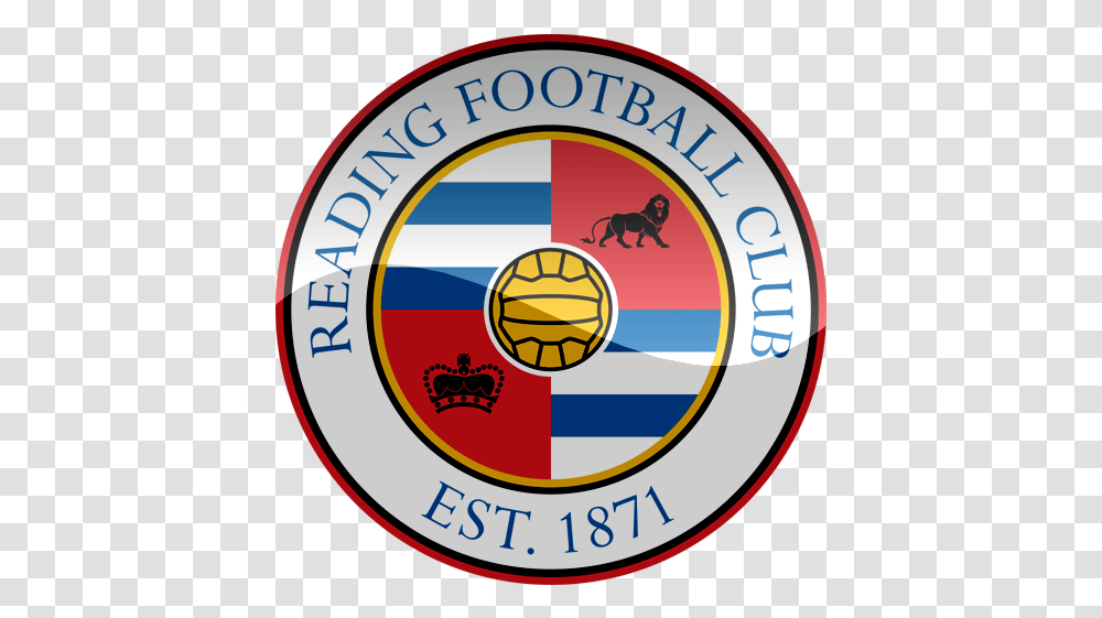 Reading Fc Football Logo Reading Football Club Logo, Symbol, Trademark, Badge, Emblem Transparent Png