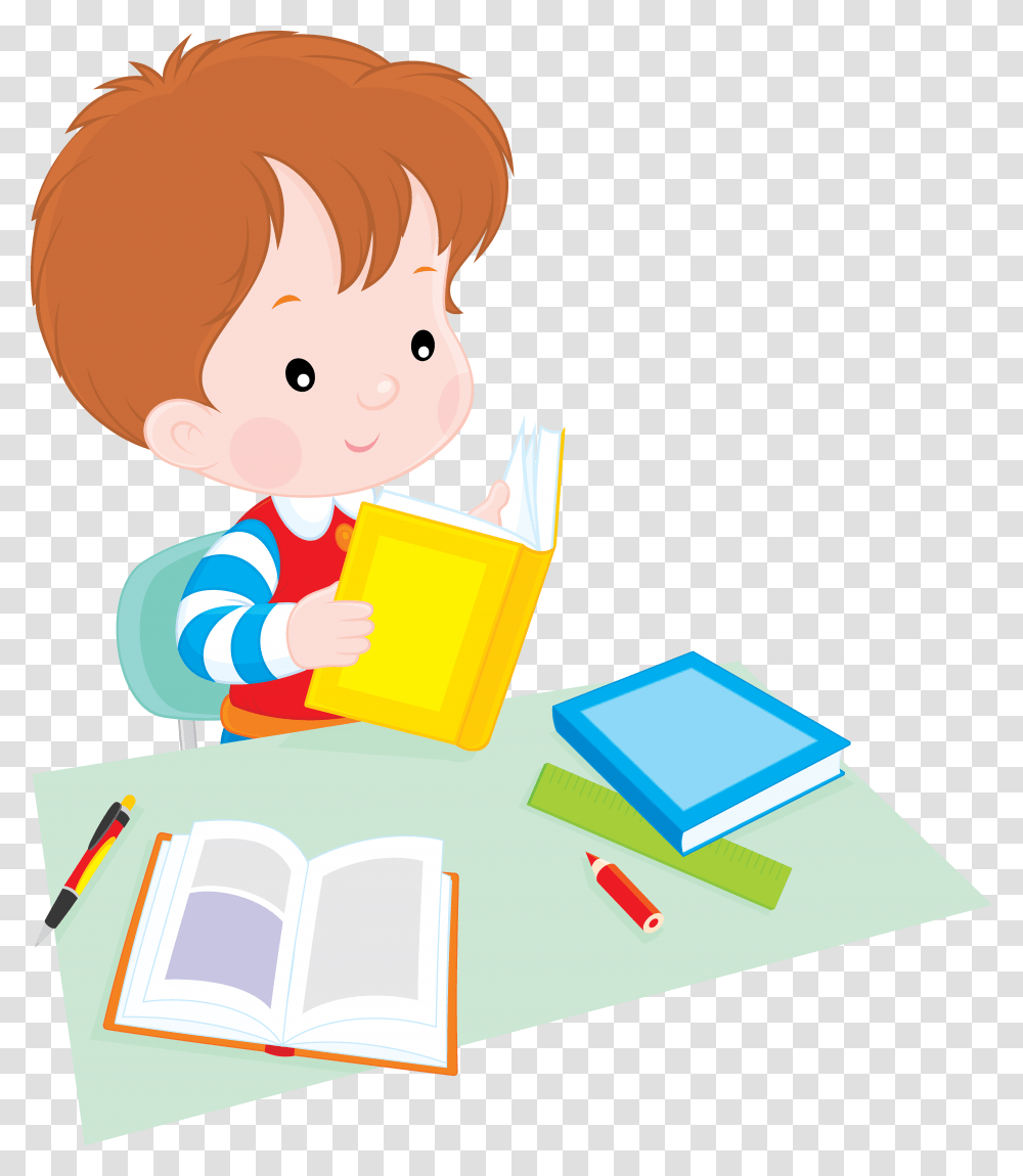 Reading, Porcelain, Doodle Transparent Png