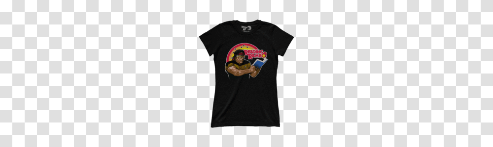 Reading Rambo, Apparel, T-Shirt, Person Transparent Png