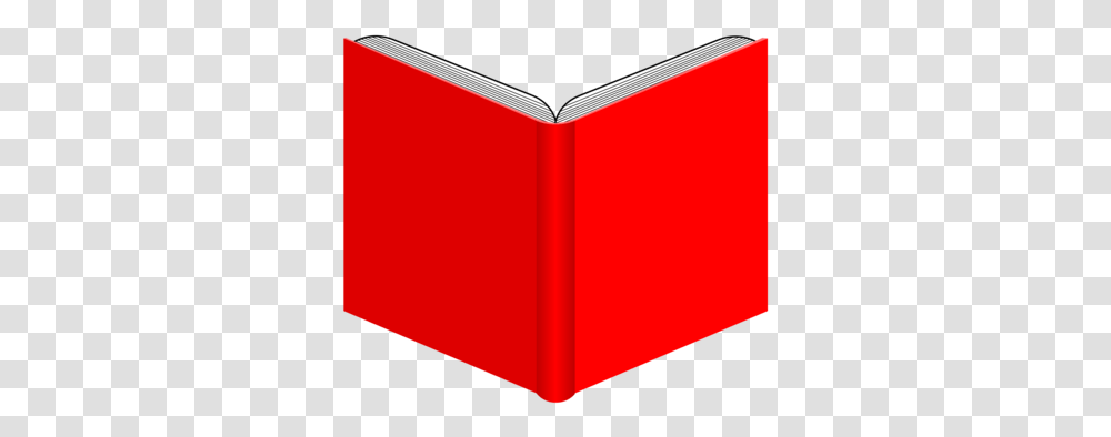 Reading Vector Open Book Half Open Red Book Clipart, Novel Transparent Png