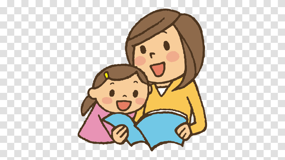 Reading With Mother, Outdoors, Nature, Toy, Doll Transparent Png